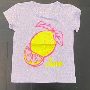 Crewcuts by J. Crew Girls Lemon T-Shirt Tee - Size 3